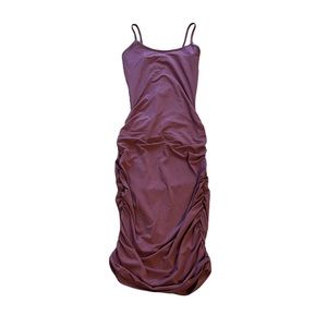 Purple Bodycon dress